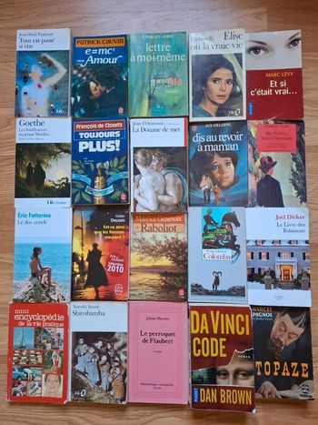 Livres divers 1 euro l unité