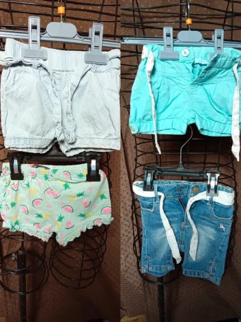 Lot de 4 short 6mois