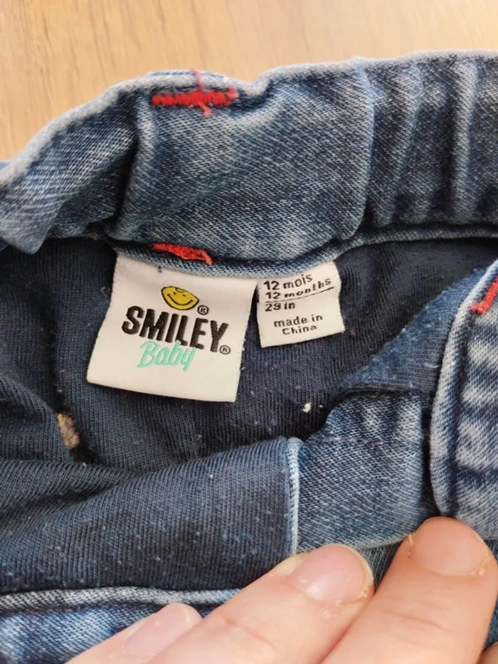 Jeans bébé 12 mois - photo numéro 2