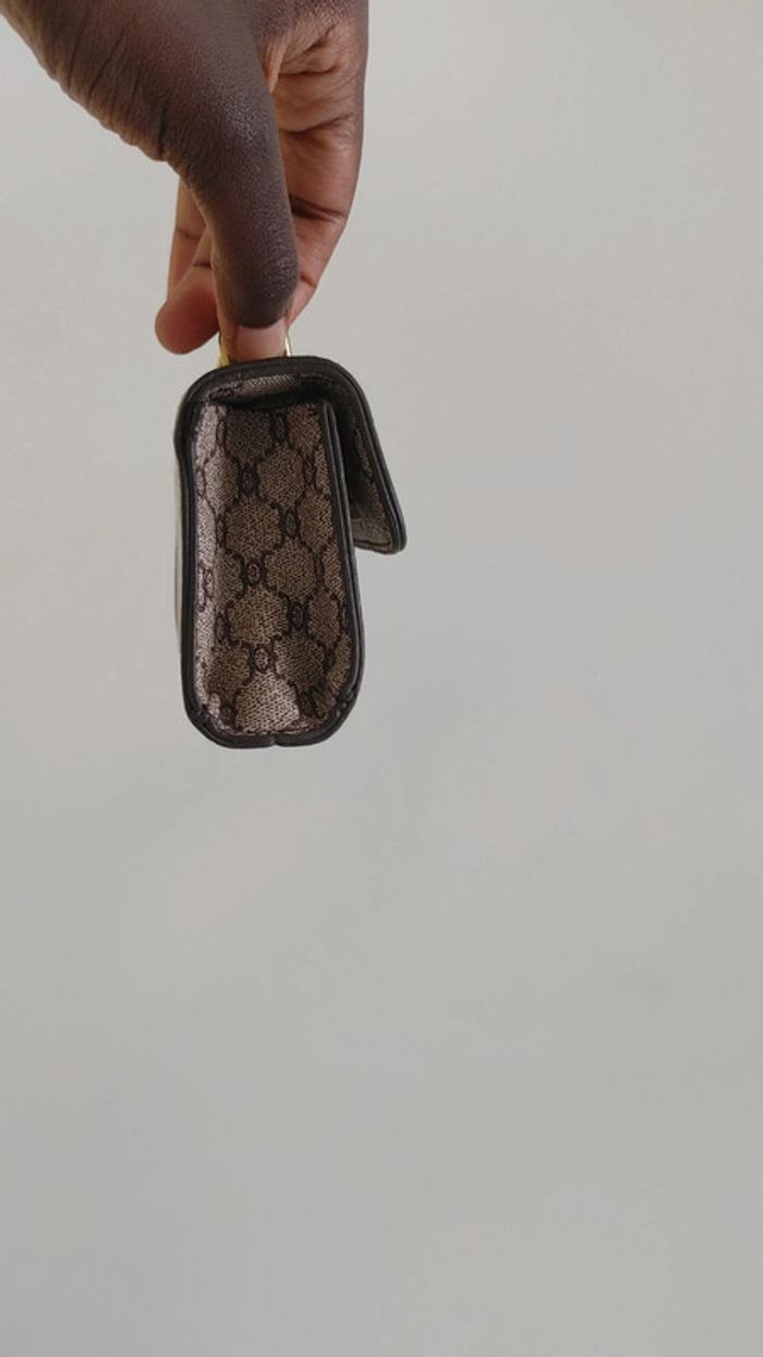 Petite pochette sac à main motif damier - photo numéro 6