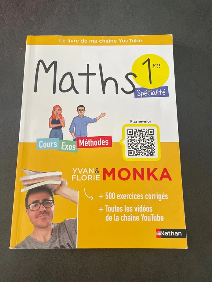 Yvan monka spécialité maths bac lycée terminale 1 ère