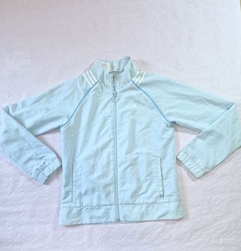 Veste zippé Adidas bleu clair  , femme , taille XS