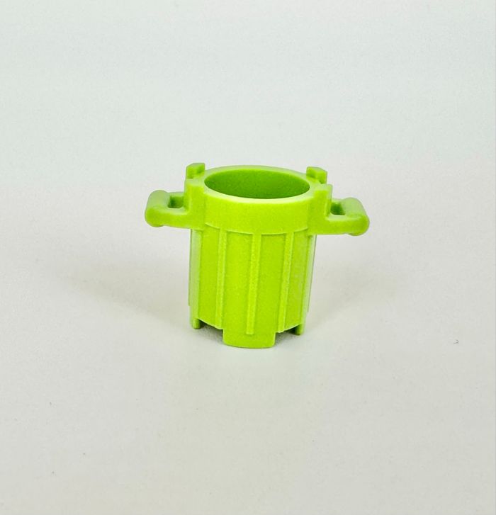Lego Accessoires City : Poubelle de couleur vert lime - NEUF