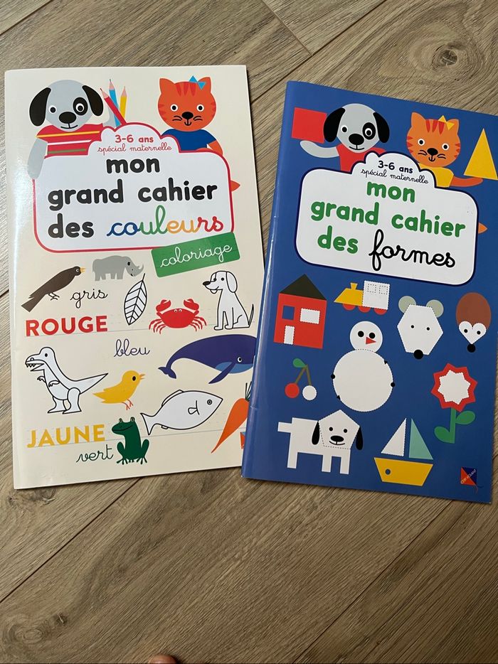 Cahiers d’activités spécial maternelle: formes, couleurs neuf