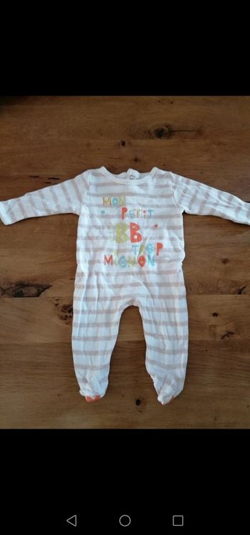 Pyjama été 3 mois