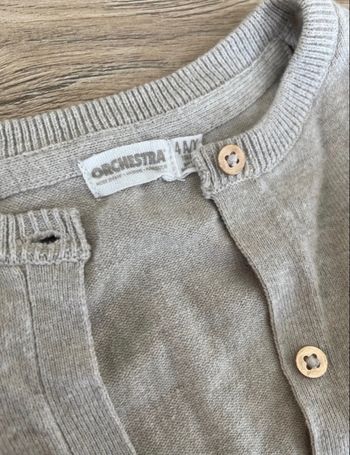Gilet léger beige 4 ans 