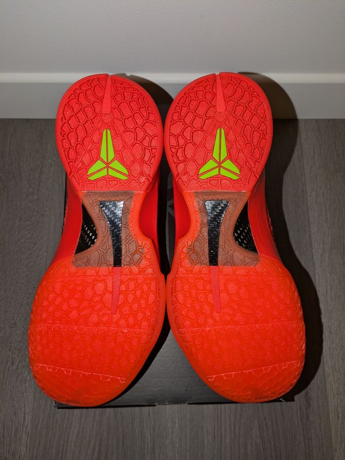 Nike kobe VI protro reverse grinch 2023 10us 44eu neuves DS Facture Snkrs - photo numéro 5