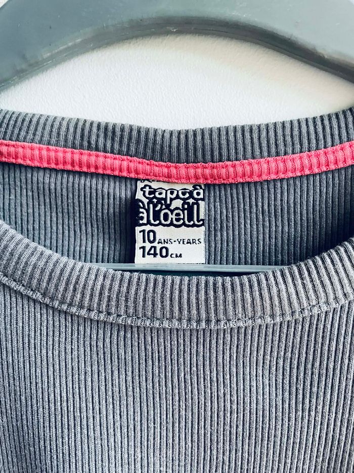 T shirt sans manches T 10 ans "Tape à l'oeil" - photo numéro 2