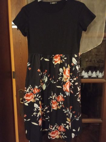 Robe manches courtes