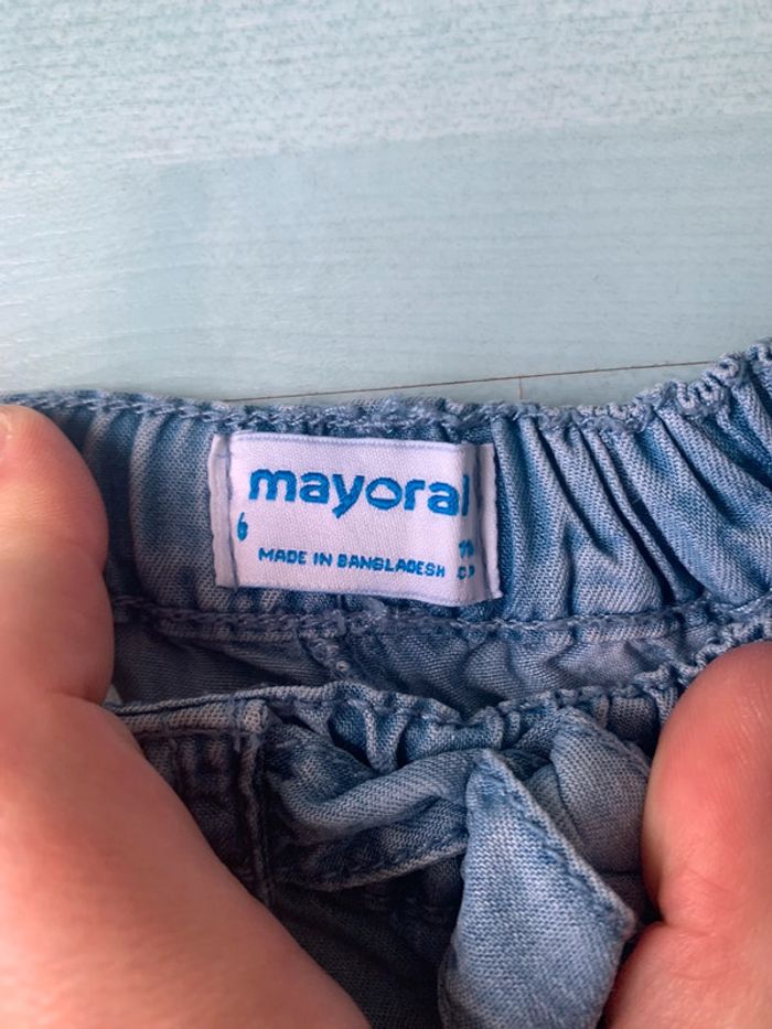 Short jean fille mayoral 6 ans - photo numéro 2