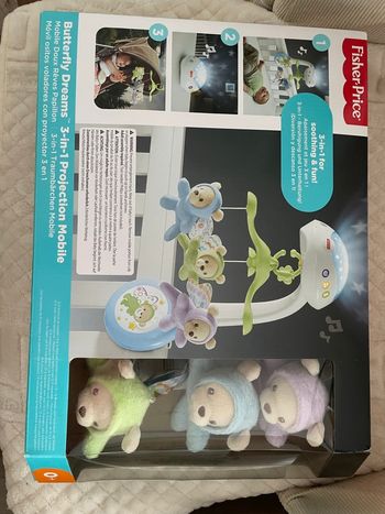 Mobile pour lit bébé 3 en 1 - Fisher Price