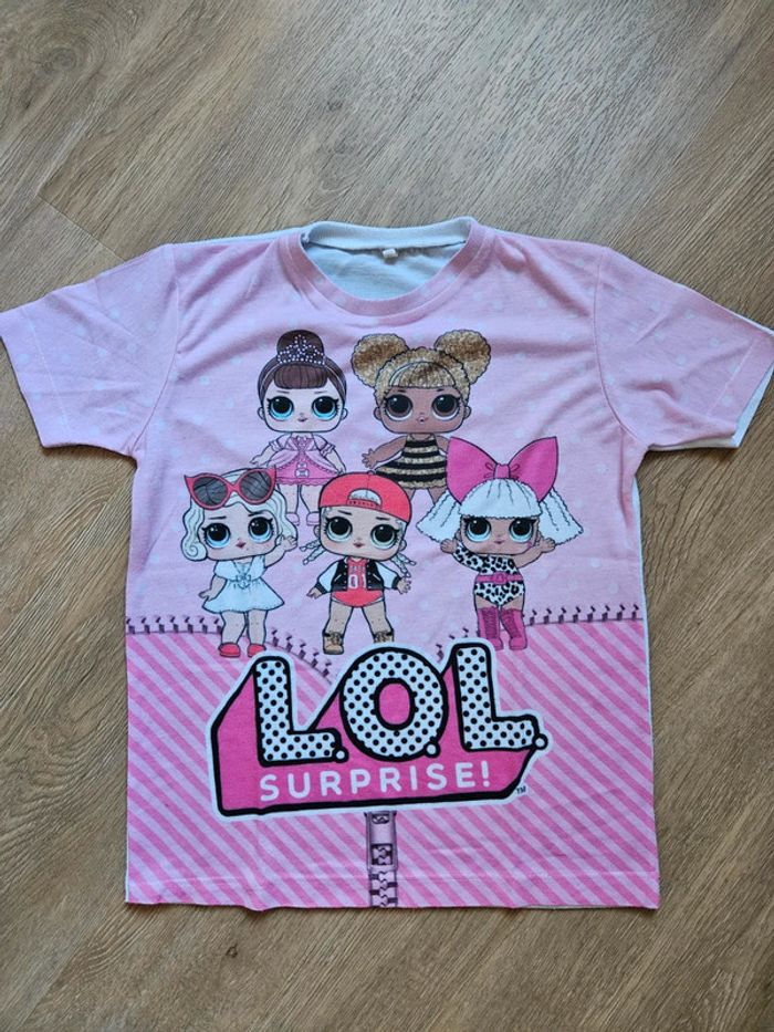 Tee-shirt fille manche courte