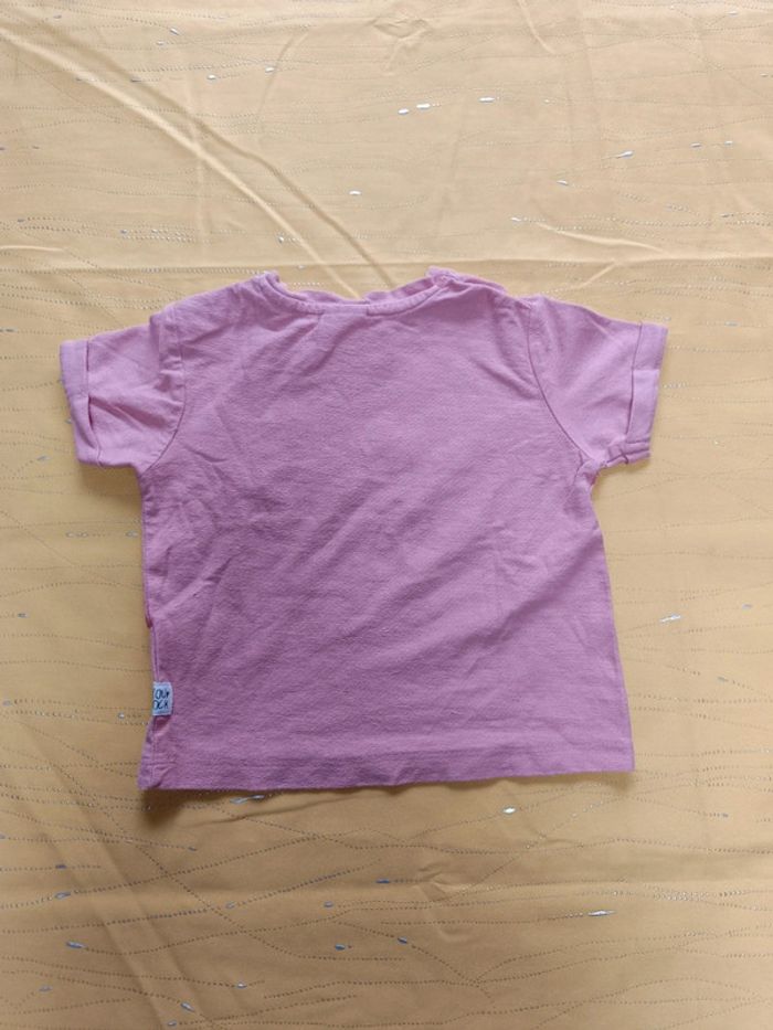 Short et tee-shirt manches courtes Zara 18-24 mois 92 cm - photo numéro 5