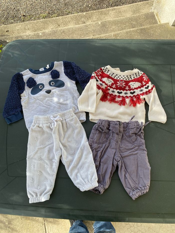 Lot de vêtements garçon 9 mois - photo numéro 3