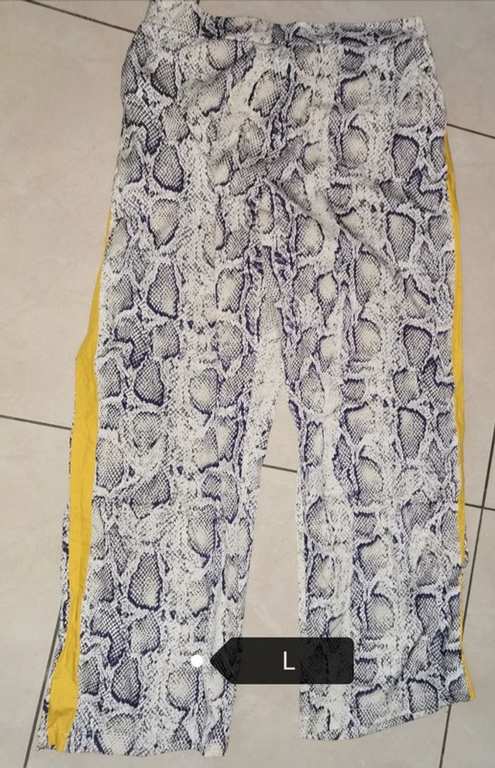 Pantalon serpent fluide taille L