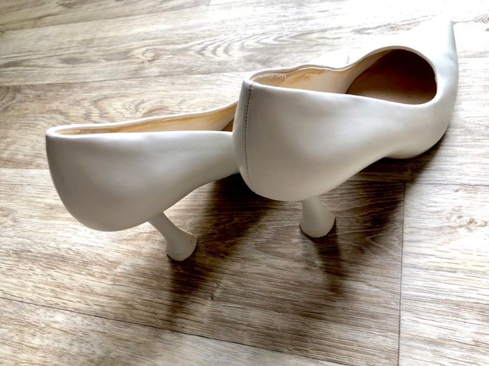 Escarpins • H&M • 36 • Blanche • Cuir synthétique - photo numéro 6