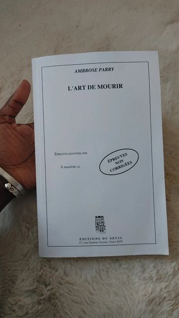 Ambroise Parry l'art de mourir