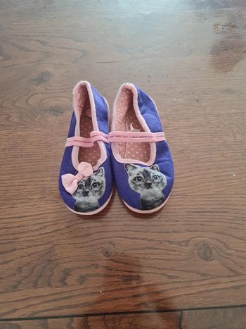 Chaussons ballerines chaton taille 24