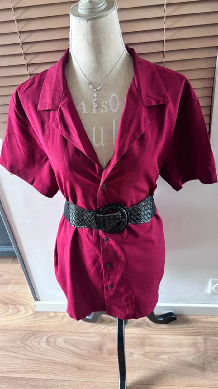 👚 Joli chemisier fluide à boutons taille L 40 #shein - photo numéro 2