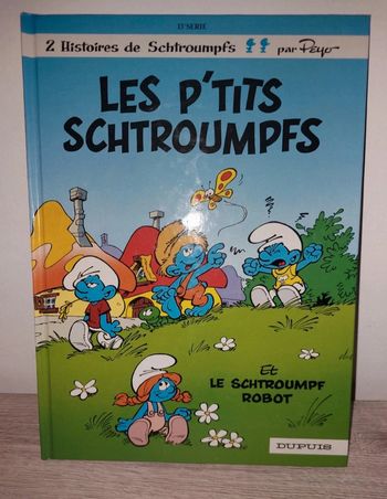 Bande dessinée les petits schtroumpfs
