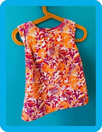 Très jolie robe bébé fille 12 mois OBAÏBI