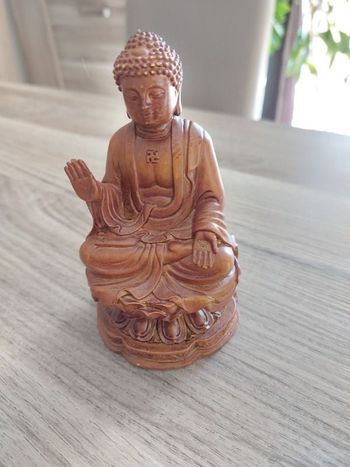 Statuette Boudda bois
