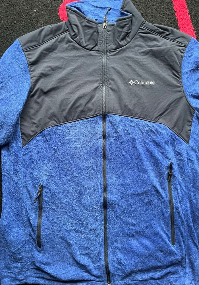 Veste hybride Columbia bleue et noire, - photo numéro 3