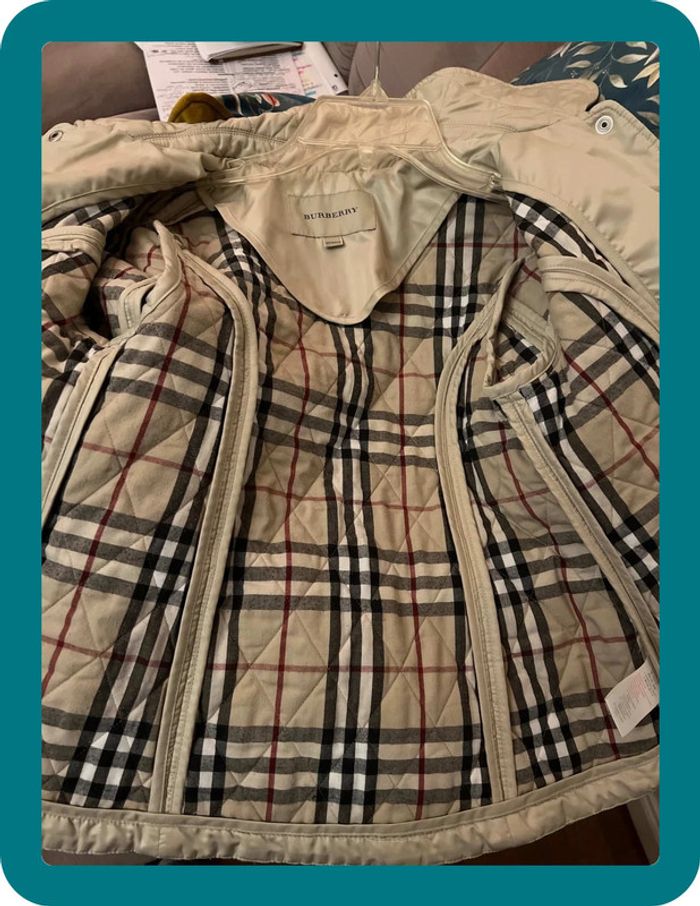 Veste matelassée beige 12 ans - Burberry - photo numéro 9