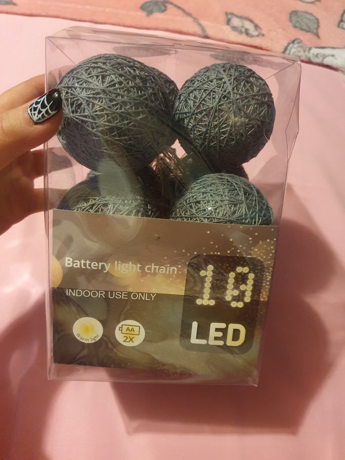 Guirlande boule lumineuse neuf