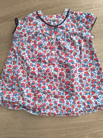 Robe fraise petit bateau 6 mois