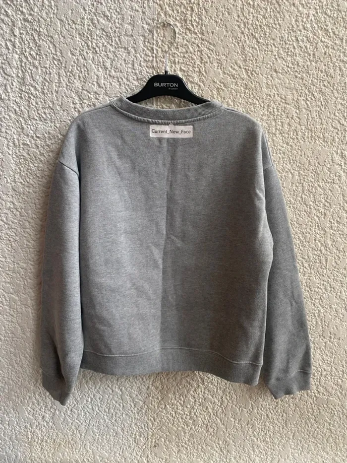 Sweat avec motif gris Zara T M - photo numéro 5