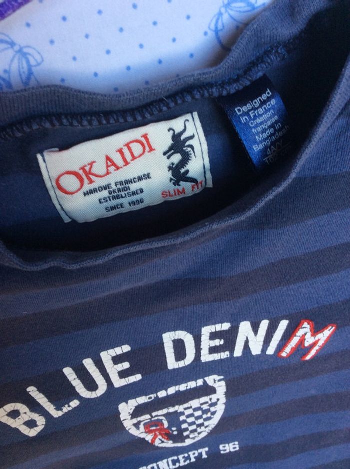 Haut Manches longues#okaidi# 4 Ans - photo numéro 2