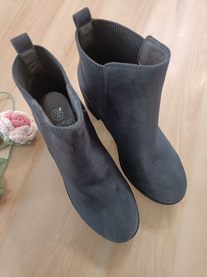 Bottines talons -Gemo- - photo numéro 2