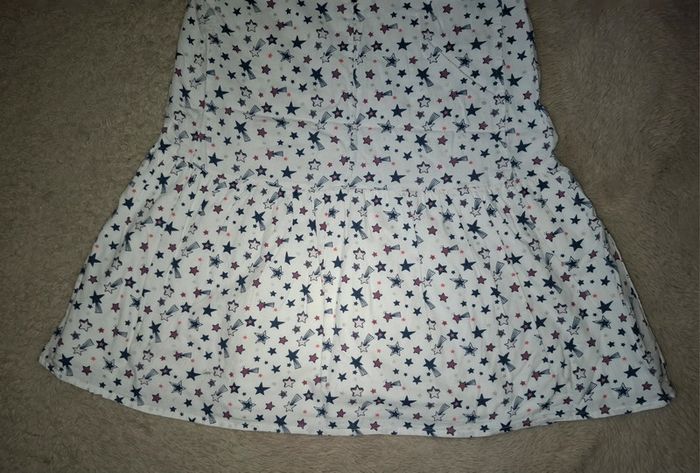 Robe blanche à étoiles 10 ans tao - photo numéro 7