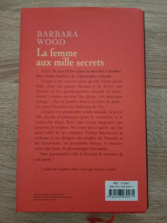 Barbara Wood - La femme aux mille secrets - photo numéro 2