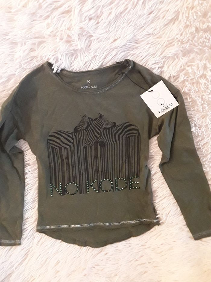 T-SHIRT FILLE 6 ans KOOKAI