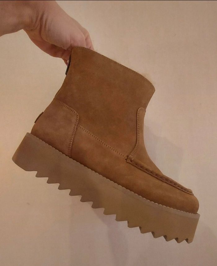 Boots Ugg W CLASSIC RISING HEEL ZIP - photo numéro 5
