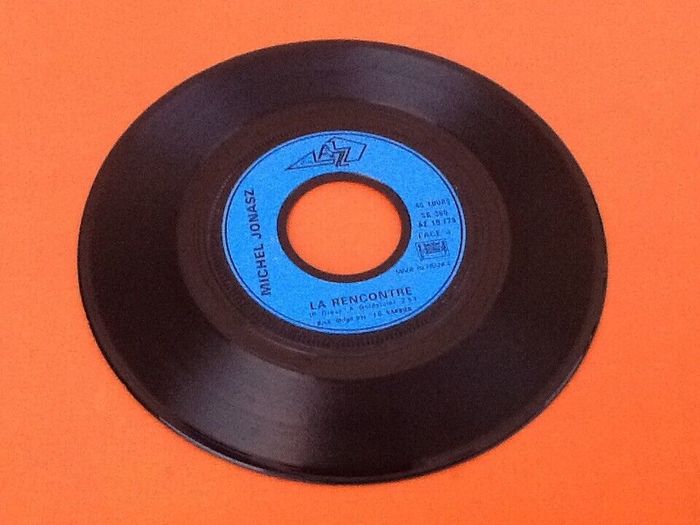 Vinyle 45 tours Michel Jonasz La Rencontre (1972) AZ SG380 - photo numéro 4