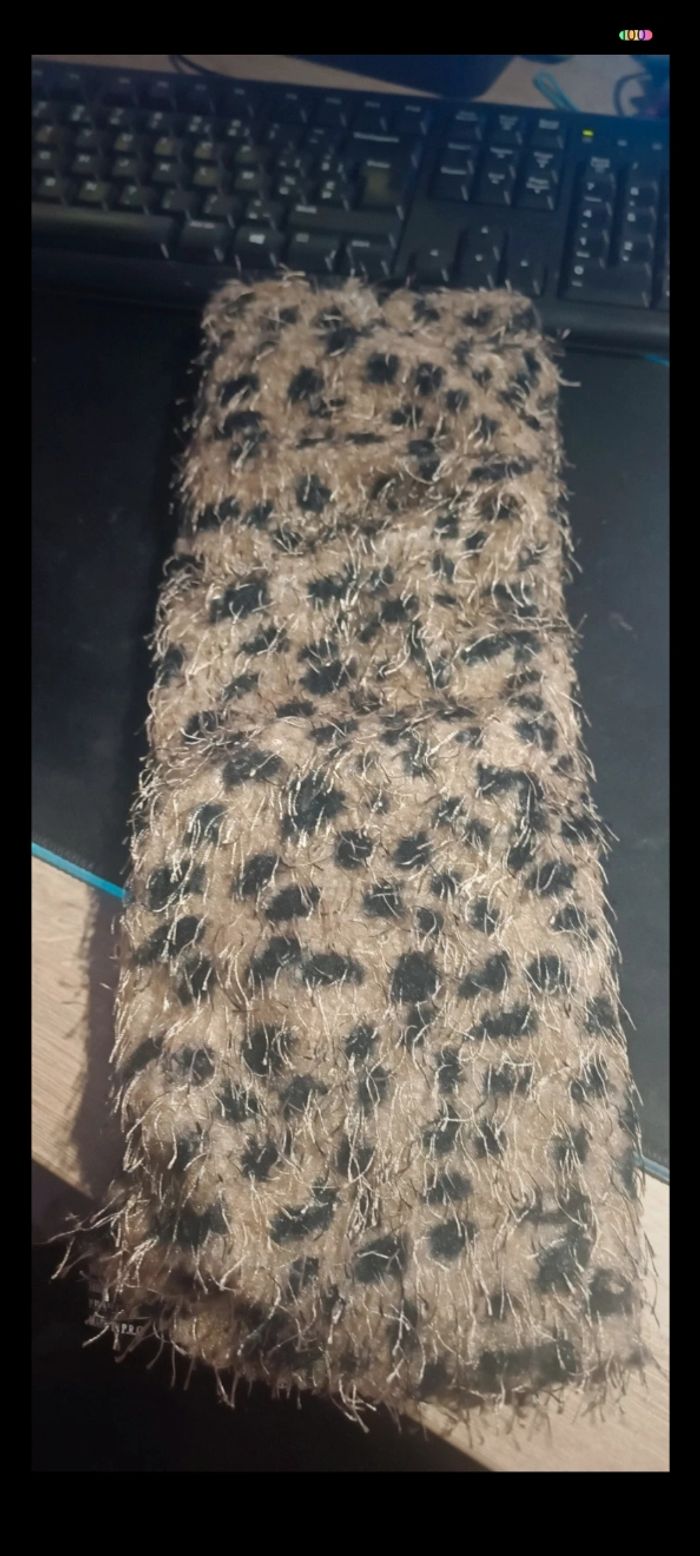 Guêtre leopard