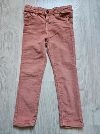 Jean velour 4 ans