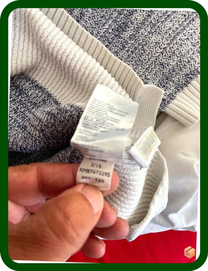 👚 Pull femme Tommy Hilfiger – Taille M – Coton – Manches 3/4 - photo numéro 5