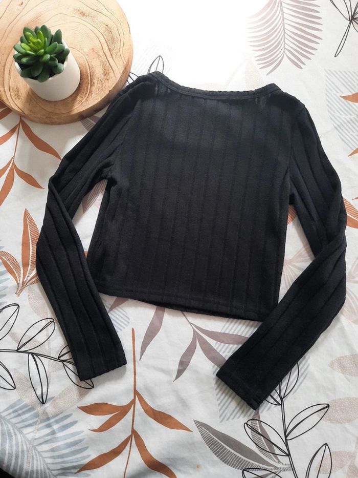 Crop top manches longues - photo numéro 2