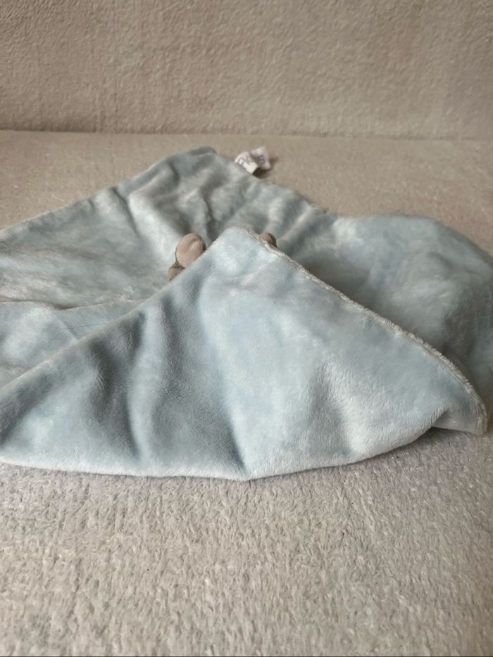 Doudou bleu souris Neuf - photo numéro 6