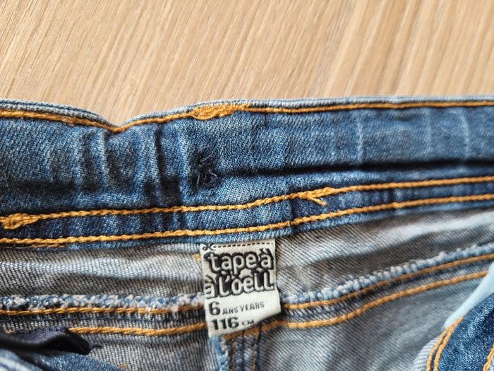 Short en jean  6 ans - photo numéro 3