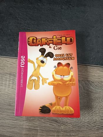 Livre Garfield et compagnie - bibliothèque rose