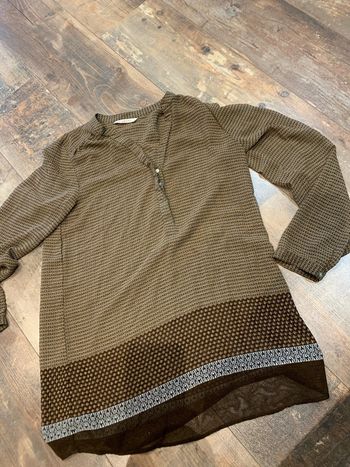 Blouse voilage vintage