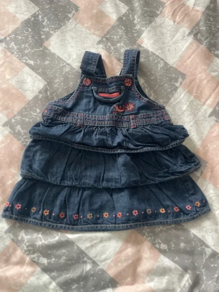 Robe jeans fille