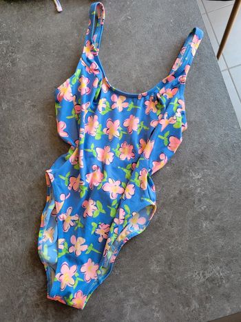 Maillot de bain 1piece fleuri