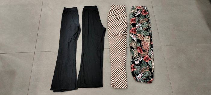 Lot jeans et pantalons fille 12 ans - photo numéro 2