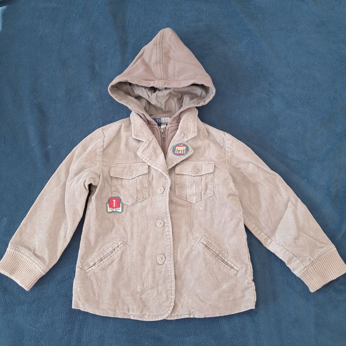 Veste velours 8 ans